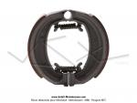 Mchoires de frein  tambour - 100x23mm - type PRIOR / IDEAL / ATOM pour Mobylette Motobcane Motoconfort MBK 88 / 89 / 92 / 881 (la paire)