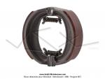 Mchoires de frein  tambour - 100x23mm - type PRIOR / IDEAL / ATOM pour Mobylette Motobcane Motoconfort MBK 88 / 89 / 92 / 881 (la paire)