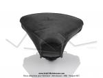Selle plastique noir complte - Gauthier - pour Mobylette Motobcane / Motoconfort / MBK / Peugeot