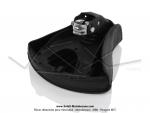 Selle plastique noir complte - Gauthier - pour Mobylette Motobcane / Motoconfort / MBK / Peugeot