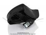 Selle plastique noir complte - Gauthier - pour Mobylette Motobcane / Motoconfort / MBK / Peugeot