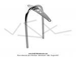 Pont / Support de garde-boue Chrom pour Peugeot 103 MVL