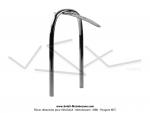 Pont / Support de garde-boue Chrom pour Peugeot 103 MVL