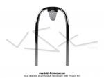 Pont / Support de garde-boue Chrom pour Peugeot 103 MVL