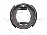 Mchoires de frein  tambour - 100x23mm - type PRIOR / IDEAL / ATOM pour Mobylette Motobcane Motoconfort MBK 88 / 89 / 92 / 881 (la paire)