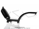 Cadre noir - rservoir 3,7 litres - Standard Export - pour Peugeot 103 SP / MVL lectronique