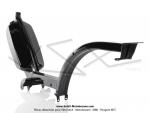 Cadre noir - rservoir 3,7 litres - Standard Export - pour Peugeot 103 SP / MVL lectronique