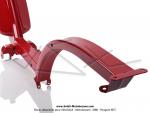Cadre rouge vif brillant - Standard EXPORT - rservoir 3,7 litres - pour Peugeot 103 SP / MVL lectronique