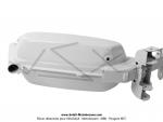 Cadre blanc brillant - Standard EXPORT - rservoir 3,7 litres - pour Peugeot 103 SP / MVL lectronique