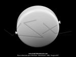 Capot volant magntique Blanc pour Peugeot 101 / 102 / 103 / 104 / BB  rupteur