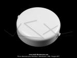 Capot volant magntique Blanc pour Peugeot 101 / 102 / 103 / 104 / BB  rupteur