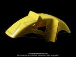 Garde-boue F1 - Jaune - adaptable sur Mobylette MBK / Peugeot 103