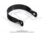 Collier de pot d'chappement - Noir - pour Peugeot 101 / 102 / 103 / 104 (livr sans la vis)