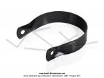 Collier de pot d'chappement - Noir - pour Peugeot 101 / 102 / 103 / 104 (livr sans la vis)