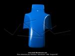 Garde-boue F1 - Bleu - CYCLOSTAND sur Mobylette MBK / Peugeot 103