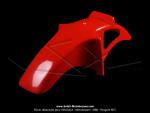 Garde-boue F1 - Rouge - adaptable sur Mobylette MBK / Peugeot 103