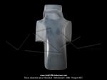 Garde-boue F1 - Transparent - adaptable sur Mobylette MBK / Peugeot 103