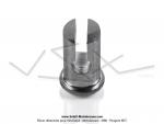 Barillet fendu de cble de frein 9.75 x 16mm
