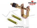 Fixation de pot d'chappement KENJI sur bras oscillant carr