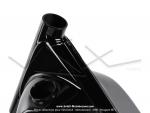 Cadre Noir brillant - Standard Export - rservoir 5 litres - pour Peugeot 103 SP / MVL (...)