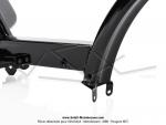 Cadre Noir brillant - Standard Export - rservoir 5 litres - pour Peugeot 103 SP / MVL (...)