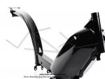 Cadre Noir brillant - Standard Export - rservoir 5 litres - pour Peugeot 103 SP / MVL (...)