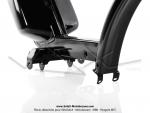 Cadre Noir brillant - Standard France - rservoir 5 litres - pour Peugeot 103 SP / MVL (...)