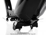 Cadre Noir brillant - Standard France - rservoir 5 litres - pour Peugeot 103 SP / MVL (...)