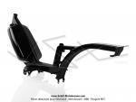 Cadre Noir brillant - Standard Export - rservoir 5 litres - pour Peugeot 103 VOGUE / MVL Evo2 (...)