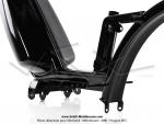 Cadre Noir brillant - Standard Export - rservoir 5 litres - pour Peugeot 103 VOGUE / MVL Evo2 (...)