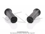 Poignes de guidon (Revtements) - Universelles - 22/24 - Lg. 115mm