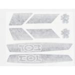 Autocollants / Kit dco gris complet pour Peugeot 103