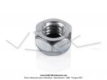 Ecrou frein nylstop - Acier zingu - T.H.10mm - M6x1.00 - DIN 985 -  Faux-borgne 
