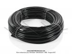 Souplisseau de gaine 12mm Noir / le mtre
