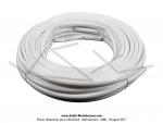 Souplisseau de gaine 12mm Blanc / le mtre