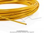 Gaine de frein - de starter - d'acclrateur - de dcompresseur - 5mm (pour cbles 15/10 max) - Tflonne - Couleur Jaune (le mtre)