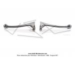 Leviers de frein - Droit et Gauche - Aluminium - pour Peugeot 101 / 102 / 103 / 104 (la paire)