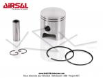 Piston Airsal 46 - T6 - Bi-segment - pour Peugeot 103 SP / MVL / Vogue / SPX / RCX (Article non homologu / Interdit sur voie publique / Rserv  un usage comptition sur voie prive)