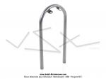 Pont support de garde-boue avant - grise - pour Peugeot 103 MV / MVL (...)