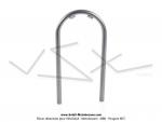 Pont support de garde-boue avant - grise - pour Peugeot 103 MV / MVL (...)