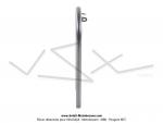 Pont support de garde-boue avant - grise - pour Peugeot 103 MV / MVL (...)