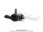 Robinet d'essence Noir 10x100 avec rserve pour Mobylette Motobcane MBK 51 (OMG Italie)