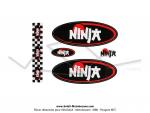 Autocollants (Planche de dcoration)  Ninja  - n6