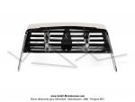 Grille enjoliveur plastique d'avertisseur (klaxon) - Chrome - pour Mobylette Motobcane / Motoconfort / MBK 85 / 88 / 40 / 50 / 41 / 51 (...)