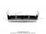 Grille enjoliveur plastique d'avertisseur (klaxon) - Chrome - pour Mobylette Motobcane / Motoconfort / MBK 85 / 88 / 40 / 50 / 41 / 51 (...)