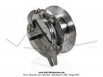 Moyeu de roue arrire 100mm  36 trous Leleu (Prior) pour Mobylette Motobcane Motoconfort MBK 85 / 88  Grande Joue 