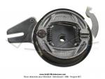 Moyeu de roue arrire 100mm  36 trous Leleu (Prior) pour Mobylette Motobcane Motoconfort MBK 85 / 88  Grande Joue 