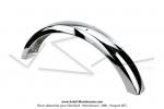 Garde-boue avant - Acier chrom - Polissage / Chromage Suprieur - pour Peugeot 103 MVL