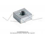 crou carr de fixation de bride de pot d'chappement - M6x100 - Acier - pour Peugeot 103 (x1 pc)