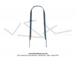 Pont de garde-boue avant Bleu pour Mobylette Motobcane / MBK 88 (dernire gnration) / 881